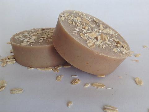 Goat milk, Honey, Oatmeal  Soap