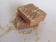 Goat milk, Honey, Oatmeal  Soap